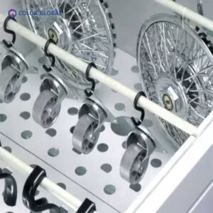 04-รูปการใช้ Holder แขวนตัวอย่างในเครื่อง Salt Spay Tester