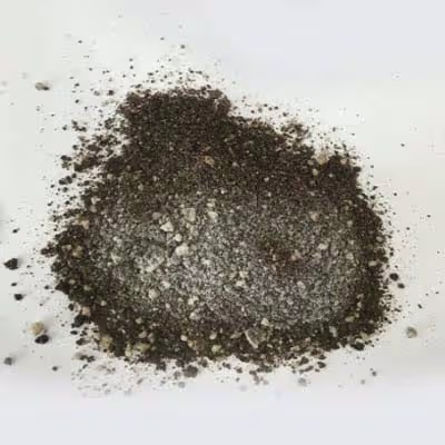 ตัวอย่าง Rubber Hosing หลังบดด้วยเครื่องบดตัวอย่าง FRITSCH