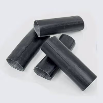 ตัวอย่าง Rubber Hosing ก่อนบดด้วยเครื่องบดตัวอย่าง FRITSCH