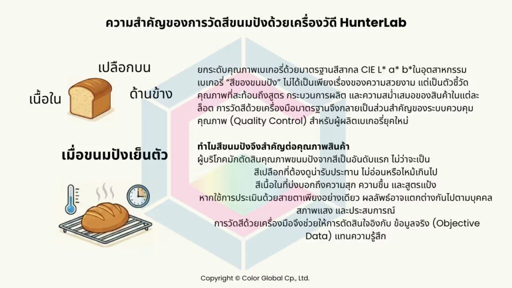 10 เครื่องวัดสีในงานขนมปัง