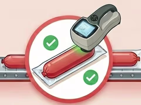 การวัดสีไส้กรอก avif