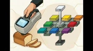เครื่องวัดสี MSEZ วัดขนมปัง 2