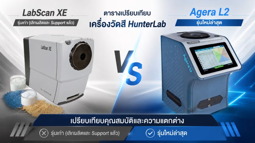 Compair LabScan XE and Agera L2